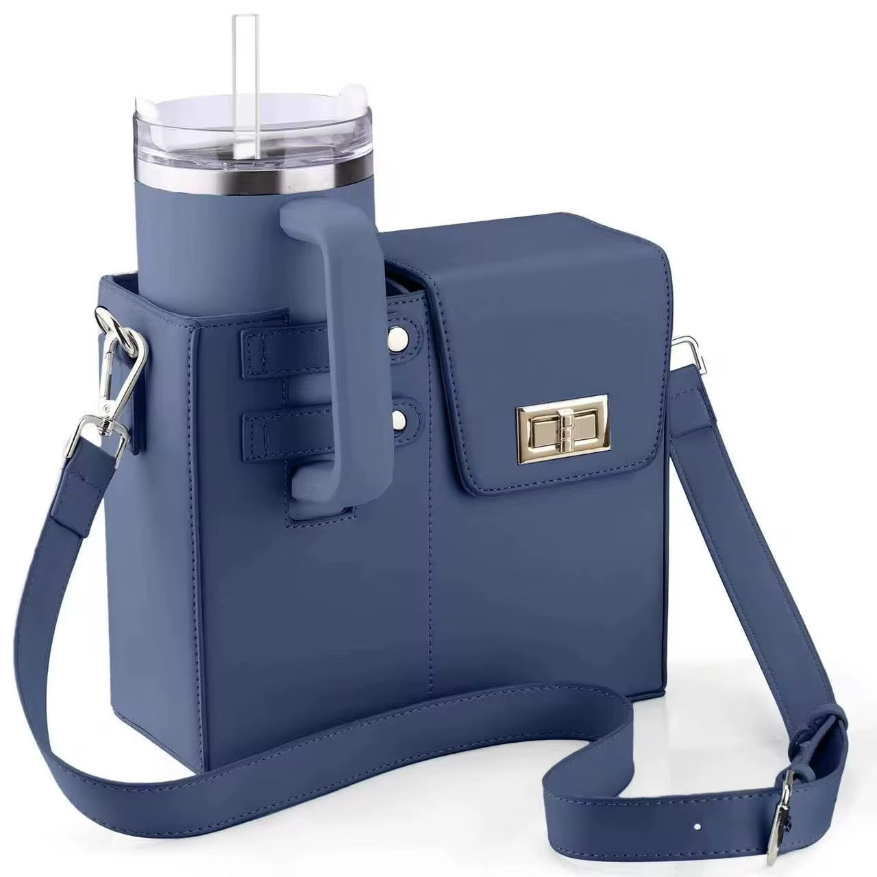 Borsa porta borraccia dark blu