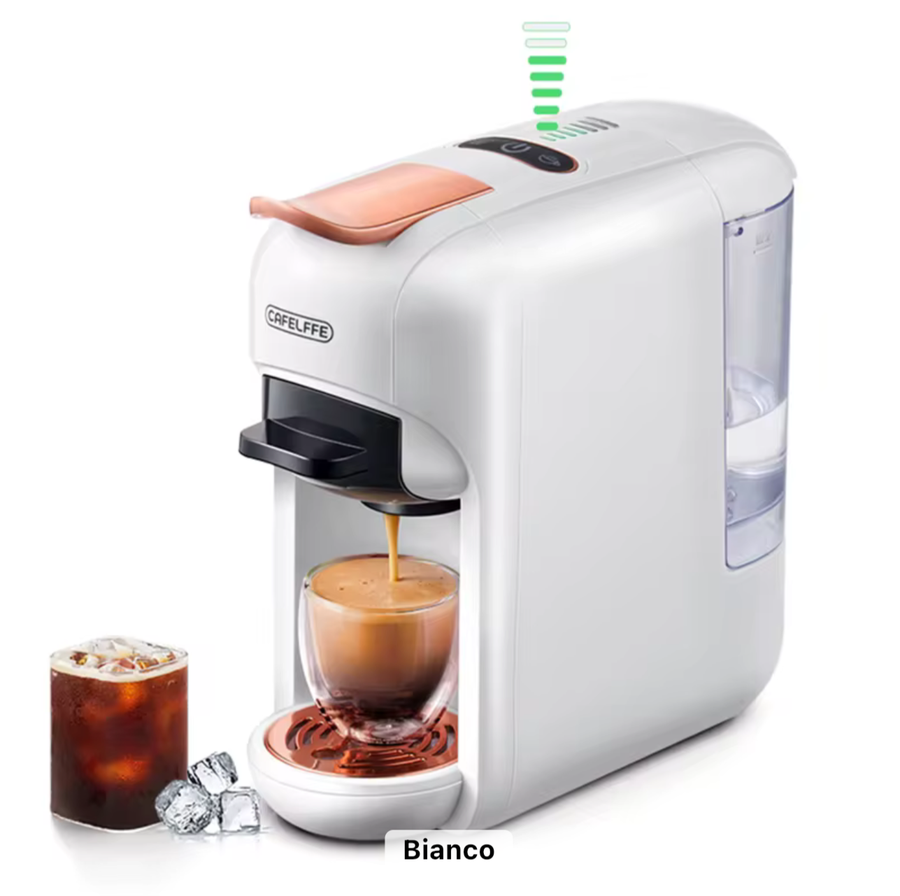 Macchina caffè 5 in 1 universale instatrendshop bianco